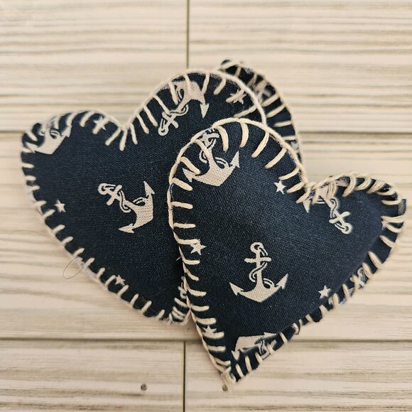 Hand Sewn Lavender Filled Heart Sachets - Picture 3 of 6